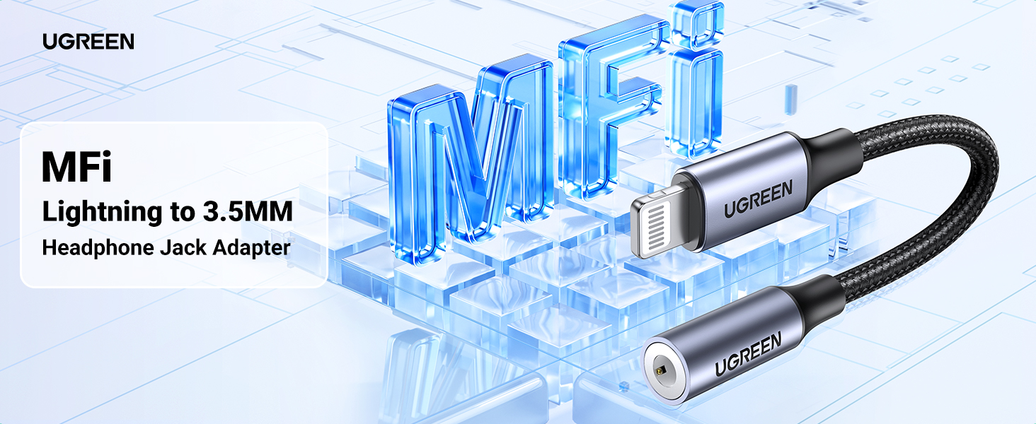 Amazon.com: UGREEN Headphone Adapter for iPhone Lightning to 3.5mm